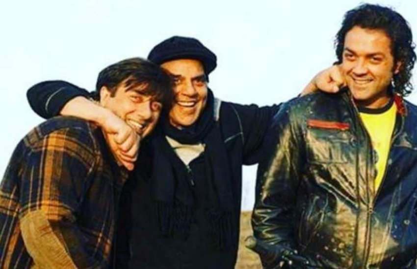 Dharmendra, Sunny Deol, Salman Khan