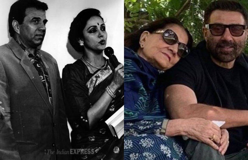 Hema Malini, Dharmendra, Prakash Kaur, Sunny Deol, Dharmendra deal with Prakash Kaur, Dharmendra