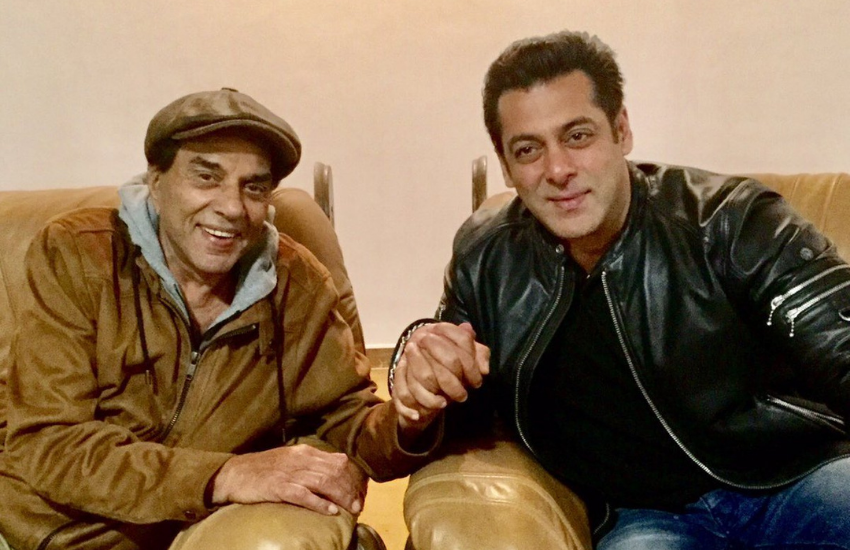Dharmendra, Sunny Deol, Salman Khan