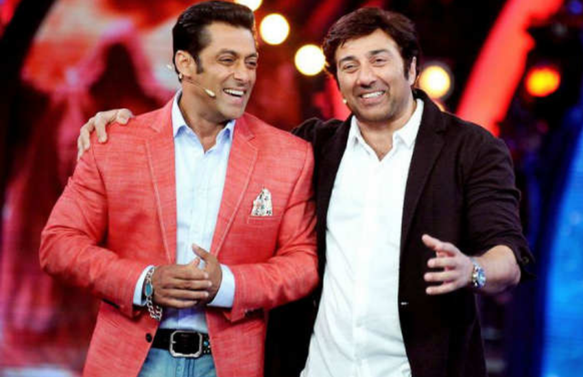 Dharmendra, Sunny Deol, Salman Khan