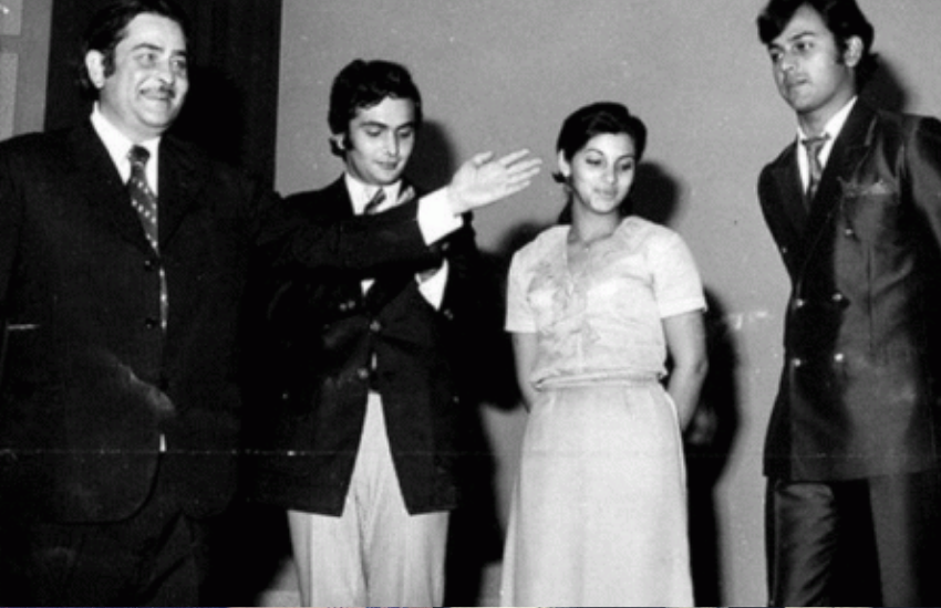 Dimple Kapadia, Raj Kapoor, Rajesh Khanna