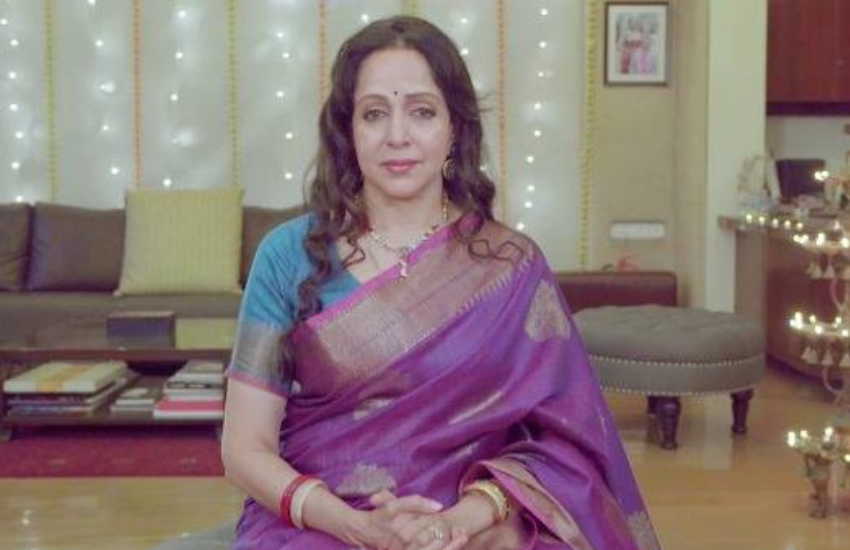Dharmendra, Hema Malini, Manoj Kumar
