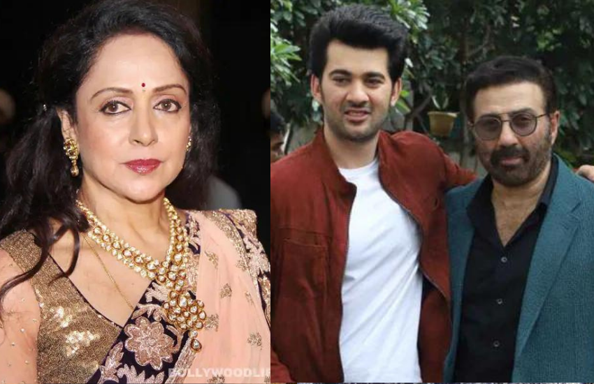 हेमा मालिनी (Hema Malini) और धर्मेंद्र (Dharmendra) के अब नाती और पोते हो चुके हैं। सनी देओल (Sunny Deol) के बेटे करण देओल (Karan Deol) तो अब फिल्मों में भी आ चुके हैं। अपनी फिल्म के प्रमोश के दौरान करण देओल ने अपनी सौतेली दादी हेमा मालिनी के लिए कुछ ऐसा कहा था, जिसे सुनकर हर कोई दंग रह गया था, क्योंकि आज तक करण के पिता सनी ने कभी ऐसी बात अपनी सौतेली मां के लिए नहीं कही थी। तो चलिए बताएं कि सौतेले पोते ने दादी के लिए क्या कहा था।