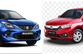 Honda Amaze vs Maruti Suzuki Baleno