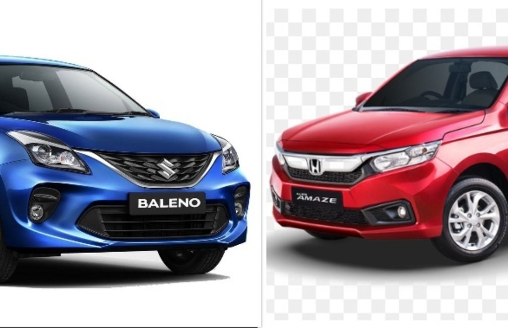 Honda Amaze vs Maruti Suzuki Baleno