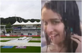 Ind vs NZ WTC Final Day 4 shraddha kapoor rain song Southampton Weather