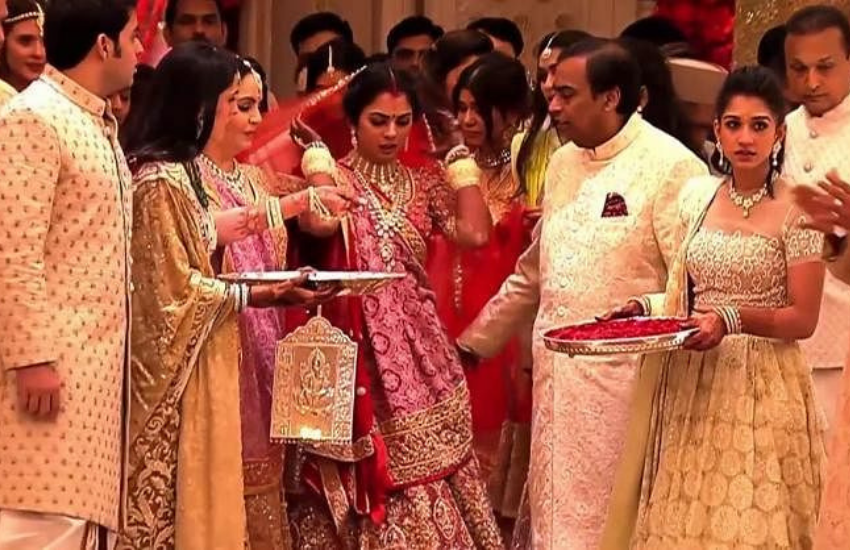 Isha Ambani farewell