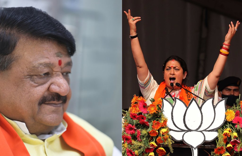 Kailash Vijayvargiya, Smriti Irani, National News