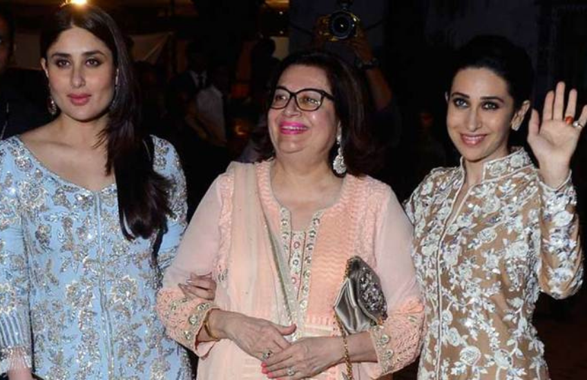 Kareena Kapoor, Karisma Kapoor, Randhir Kapoor, Babita