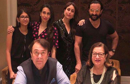 Kareena Kapoor, Karisma Kapoor, Randhir Kapoor, Babita