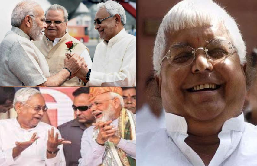Lalu Prasad Yadav, Nitish Kumar,BJP