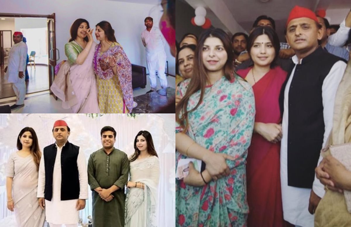 Dimple Yadav, Akhilesh Yadav SP, Mulayam Singh second wife