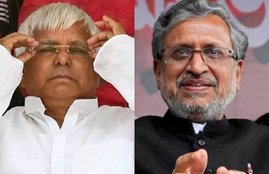 Sushil Modi, Lalu yadav,Bihar
