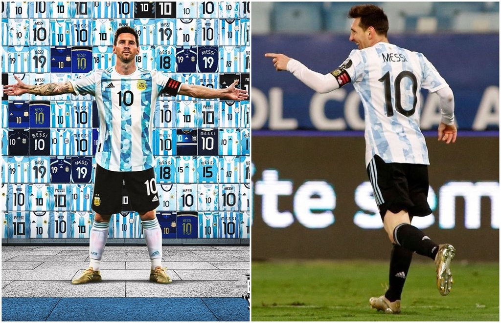 Lionel Messi Argentina Pele Brazil Lionel Messi Argentina Pele Brazil