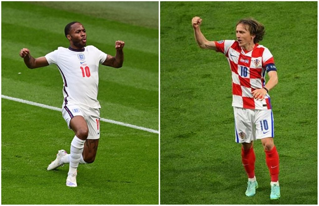 Luka Modric, Raheem Sterling