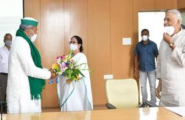 West bengal, CM Mamata Banerjee, Rakesh Tikait, BKU