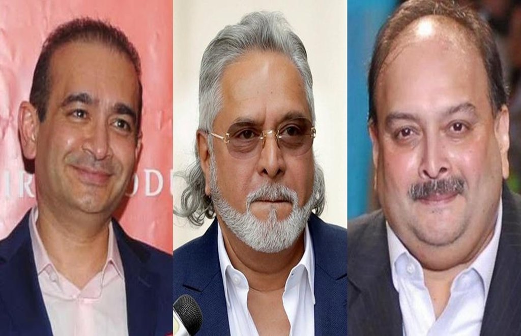 Mehul Choksi,Vijay Mallya, Nirav
