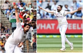 Mohammed Siraj Ishant Sharma