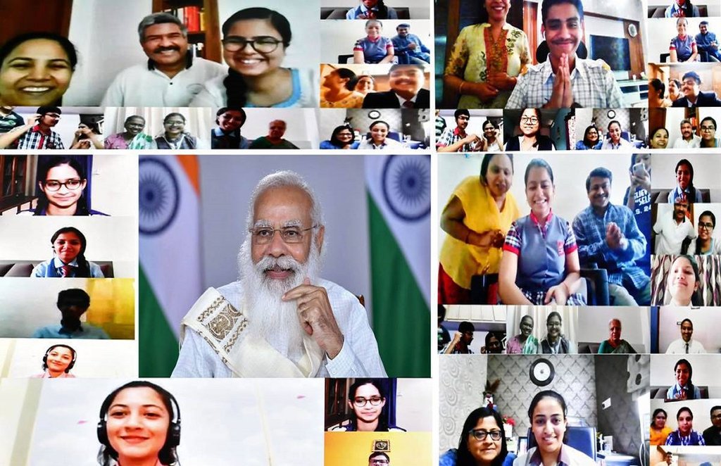 class 12 board exam,narendra modi,pm modi,cbse class 12 board,coronavirus, PM intrection, prime minister,narendra modi,interaction,class 12 students,examinations,cancelled,cbse, jansatta