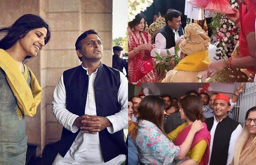 Dimple Yadav, Akhilesh Yadav SP, Mulayam Singh second wife