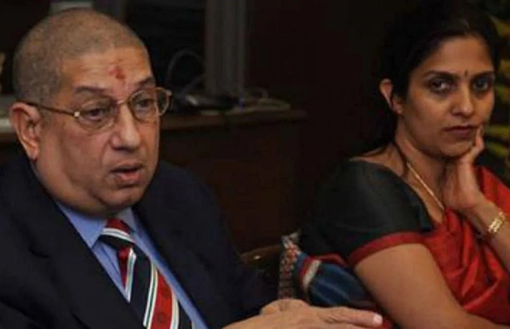 N Srinivasan Rupa Gurunath