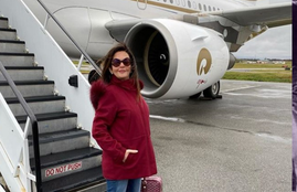Nita Ambani Chartered Plane Glimpse