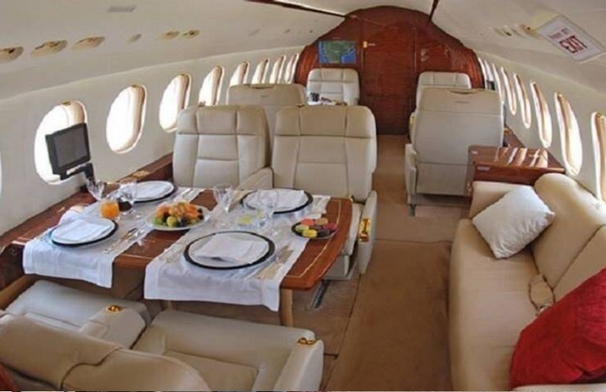 Nita Ambani Chartered Plane Glimpse