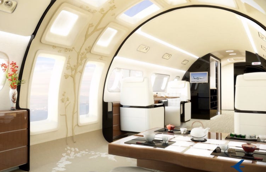 Nita Ambani Chartered Plane Glimpse