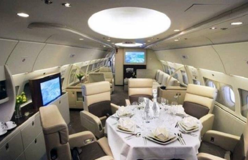 Nita Ambani Chartered Plane Glimpse
