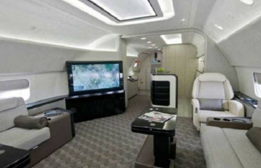 Nita Ambani Chartered Plane Glimpse