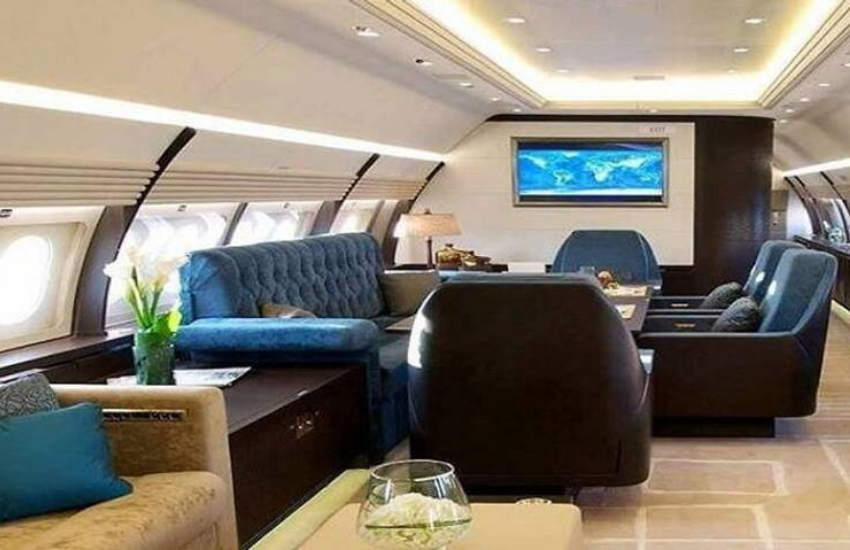 Nita Ambani Chartered Plane Glimpse