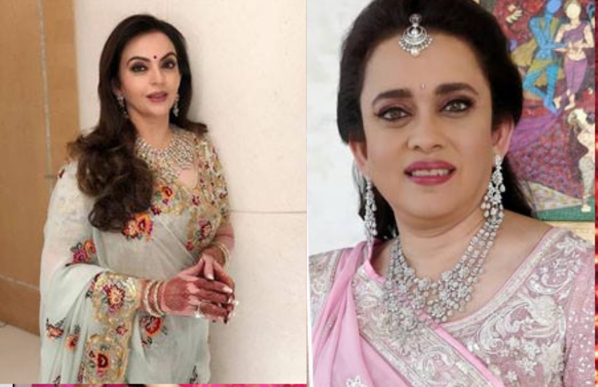 नीता अंबानी की बहन ममता उनसे चार साल छोटी हैं। नीता अंबानी कभी स्कूल की टीचर हुआ करती थीं, लेकिन अब वह अपने बिजनेस के कामों में ज्यादा व्यस्त रहती हैं। (<a href=" https://www.jansatta.com/photos/lifestyle-gallery/nita-ambani-worked-hard-to-reduce-anant-ambani-weight-son-did-108-and-mother-did-40-kg-loss-in-18-months/1757579/ "> अनंत अंबानी के वेट लॉस के लिए नीता अंबानी ने बनाया था कुछ ऐसा प्लान, बेटे ने 108 तो मां ने किया था 40 किलो कम </a> )