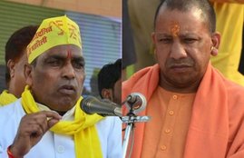 OP Rajbhar, Yogi Adityanath