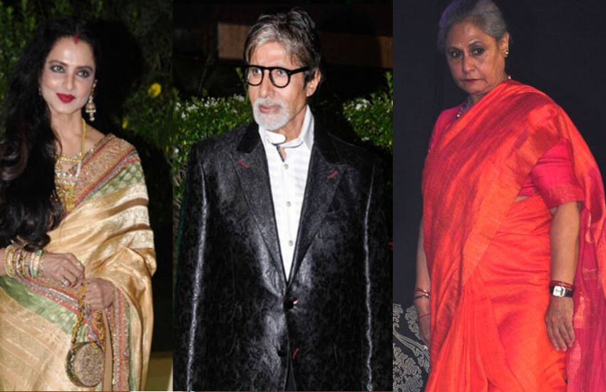 Rekha, Amitabh Bachchan, Jaya Bachchan