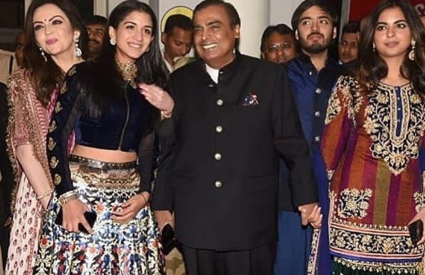 Radhika Merchant, Anant Ambani, Mukesh Ambani, Nita Ambani
