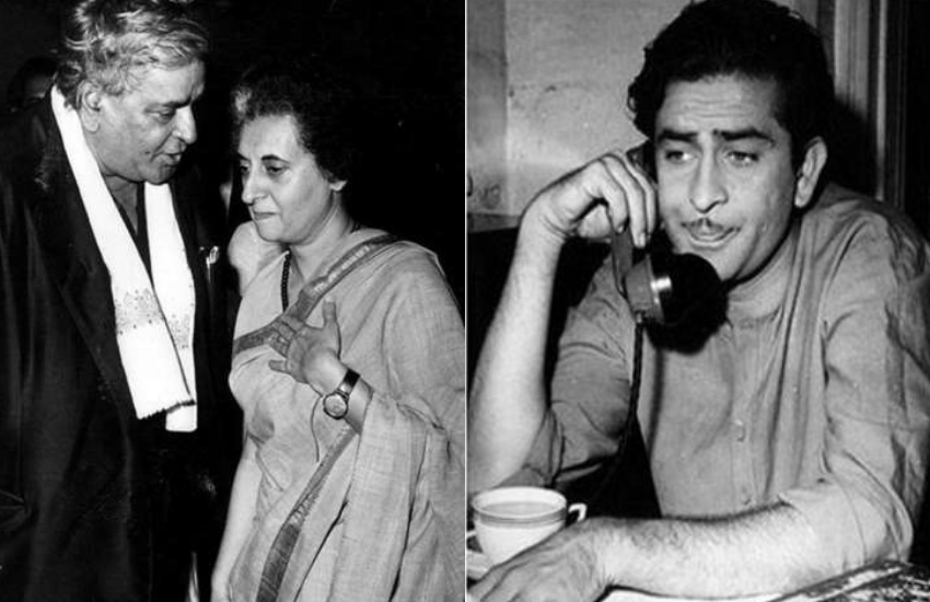 Raj Kapoor, Indira Gandhi, Rajiv Gandhi, Ritu Nanda
