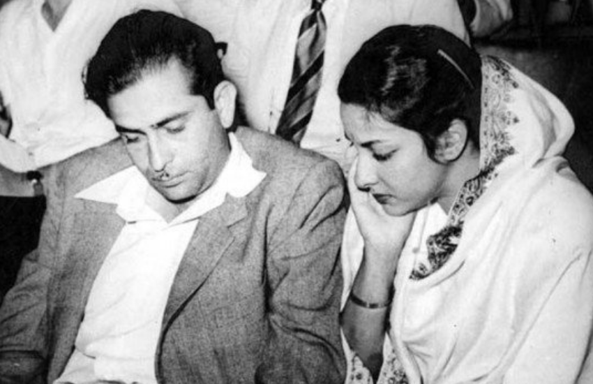 Raj Kapoor, Nargis, Krishna Kapoor