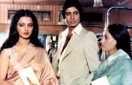 Jaya Bachchan, Amitabh Bachchan, Rekha