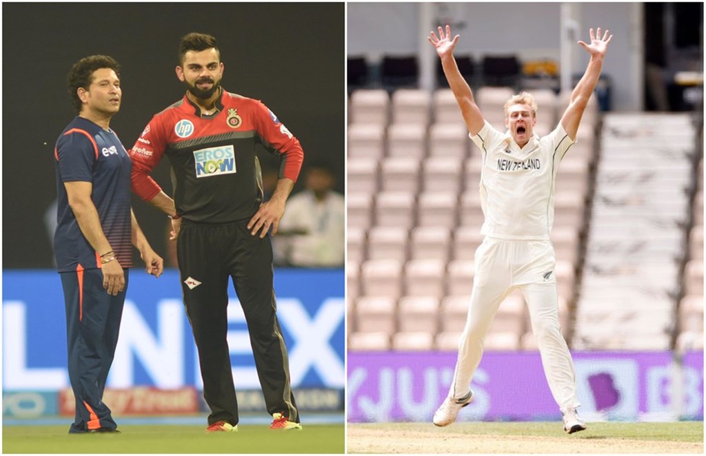 Sachin Tendulkar, Kyle Jamieson