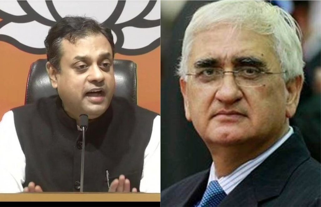 News 18, Salman Khurshid, Sambit Patra