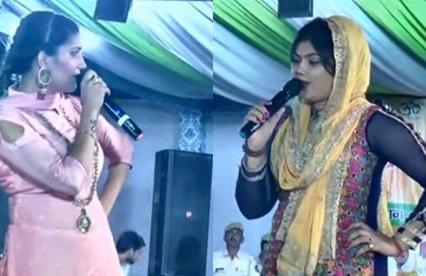 जब लाइव स्टेज पर हुई सपना चौधरी और राधा चौधरी की ‘लड़ाई’, बीच में ऐसे फंस गए बेचारे पेप्सी शर्मा, देखें वीडियो