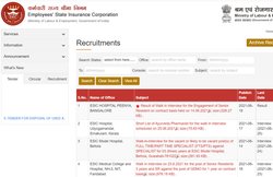 ESIC Recruitment 2021: सीनियर रेजिडेंट के पदों पर हो रही हैं भर्तियां, 1 लाख तक मिलेगी सैलरी