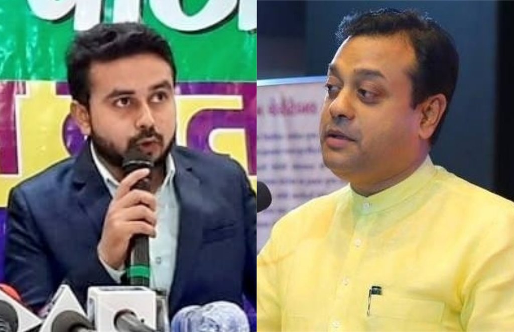 Shadab Chauhan, Sambit Patra, India News