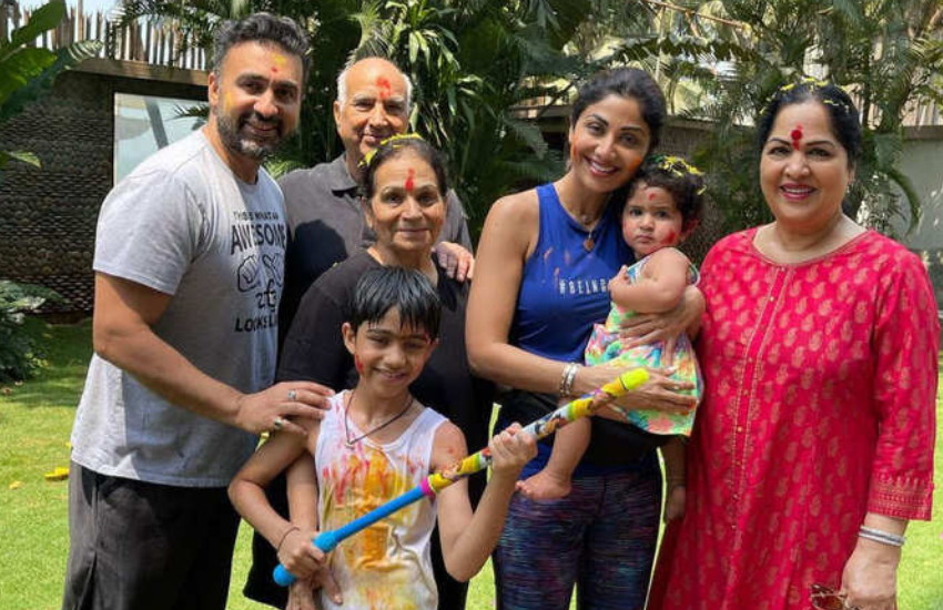 Shilpa Shetty, Raj Kundra, Kavita Kundra