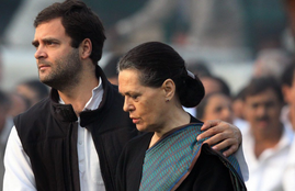Sonia Gandhi, Rajiv Gandhi, Rahul Gandhi, Priyanka Gandhi, Indira Gandhi