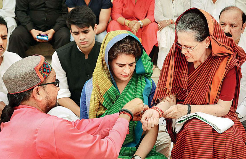 Sonia Gandhi, Rajiv Gandhi, Rahul Gandhi, Priyanka Gandhi, Indira Gandhi