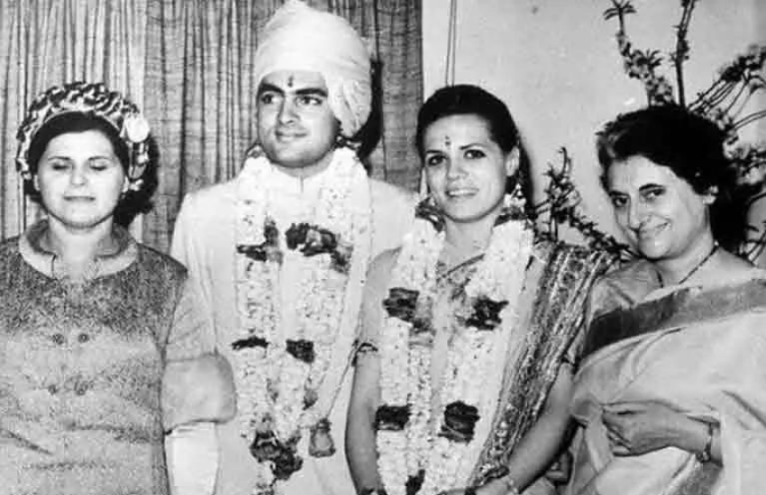 Sonia Gandhi, Indira Gandhi