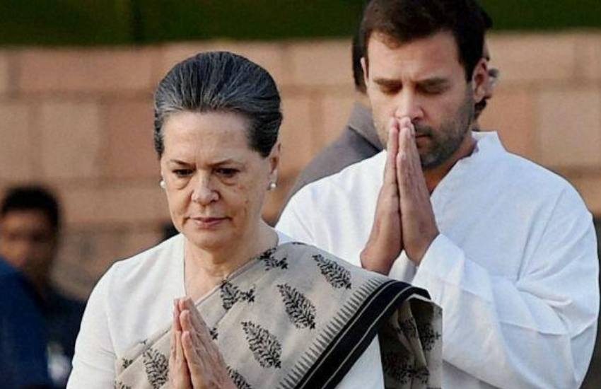 Sonia Gandhi, Rajiv Gandhi, Rahul Gandhi, Priyanka Gandhi