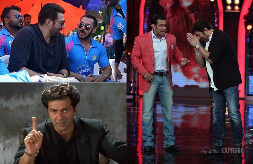 Sunny Deol Salman Khan Relationship: सलमान खान और सनी देओल दोनों ही बॉलीवुड के बड़े सुपरस्टार हैं। दोनों की बहुत तगड़ी फैन फॉलोइंग है। सनी देओल के पापा धर्मेंद्र (Dharmendra) और मां हेमा मालिनी (Hema Malini) के साथ सलमान खान (Salman Khan) के बहुत अच्छे संबंध हैं। आइए जानते हैं सलमान खान से उनके कैसे रिश्ते हैं: 