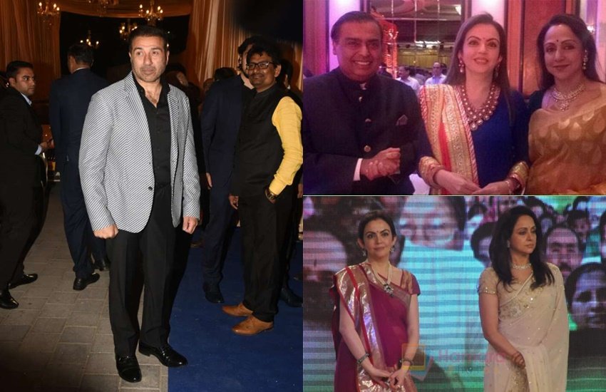 Sunny Deol Mukesh Ambani Hema Malini: सनी देओल और उनकी सौतेली मां हेमा मालिनी (Hema Malini) दोनों ही देश के बड़े नाम हैं। बॉलीवुड में धाक जमाने के बाद दोनों अब संसद में बीजेपी (BJP) के सदस्य हैं। हालांकि दोनों के बीच संबंध कुछ खास नहीं रहे हैं। सनी ने तो हेमा मालिनी की अपने पिता धर्मेंद्र (Dharmendra) की शादी के 17 साल तक उनसे बात ही नहीं की थी। एक बार मुकेश अंबानी के घर दोनों आमने-सामने पड़ गए। आइए जानें तब कैसा था नजारा:
